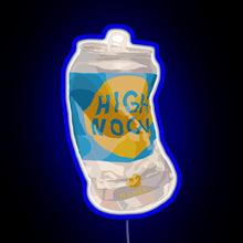 Load image into Gallery viewer, High Noon Crushed Can RGB neon sign blue
