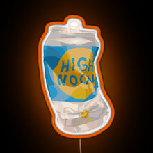 Load image into Gallery viewer, High Noon Crushed Can RGB neon sign orange