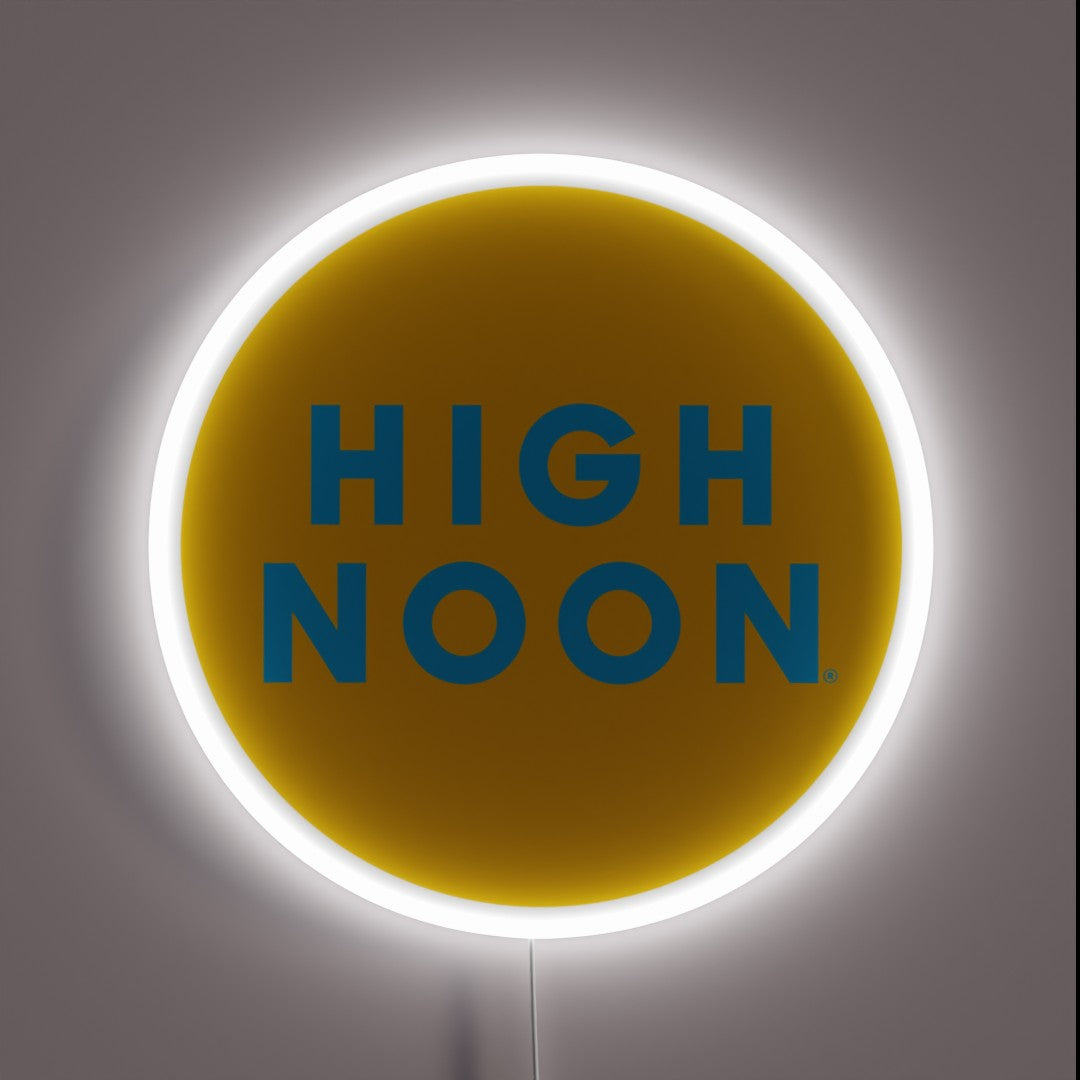 High Noon Sign High Noon Rgb Neon Sign – Neon Factory