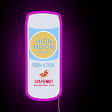 Load image into Gallery viewer, High Noon Grapefruit RGB neon sign  pink