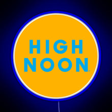 Load image into Gallery viewer, high noon RGB neon sign blue