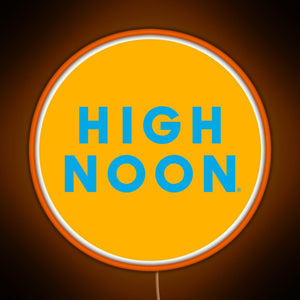 high noon RGB neon sign orange