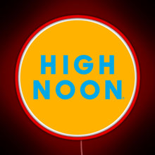 Load image into Gallery viewer, high noon RGB neon sign red