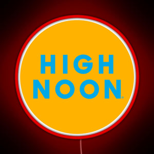 high noon RGB neon sign red