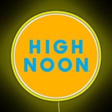 Load image into Gallery viewer, high noon RGB neon sign yellow