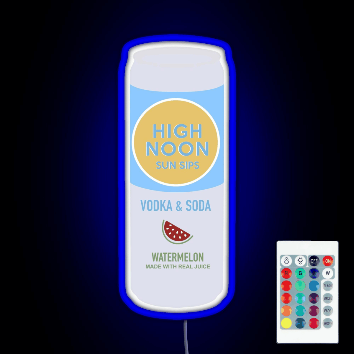 High Noon Sign High Noon Watermelon Rgb Neon Sign – Neon Factory