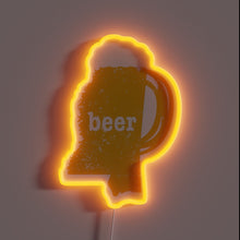 Load image into Gallery viewer, Neon &#39;Brew Crew&#39; Sign for Mississippi&#39;s Homebrew Enthusiasts Laughter Guaranteed