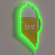 Load image into Gallery viewer, Nevada Style RGB Neon Sign for Home Brewers and Humor