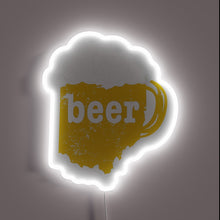 Load image into Gallery viewer, RGB Neon Sign: A Fun Party Accessory for Beer Lovers