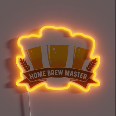 Customizable home brew bar illumination with vibrant RGB LED lighting