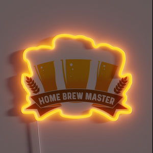 Customizable home brew bar illumination with vibrant RGB LED lighting