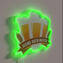 Load image into Gallery viewer, Expertly Crafted Neon Sign for Beer Enthusiasts and Home Brewers Only