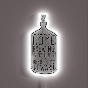 Brewing my own beer in style with vibrant LED glow