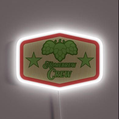 RGB Neon Sign for Homebrew Enthusiasts and Craft Beer Lovers