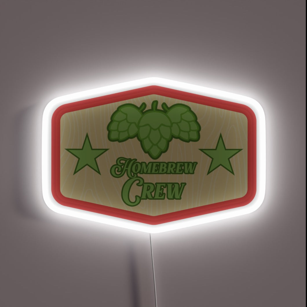 RGB Neon Sign for Homebrew Enthusiasts and Craft Beer Lovers