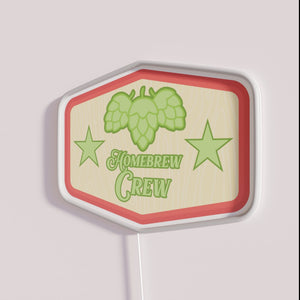 RGB Neon Sign for Homebrew Enthusiasts and Craft Beer Lovers