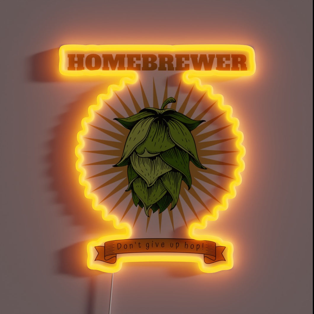 Encouraging homebrewers to keep on brewing with colorful LED light.