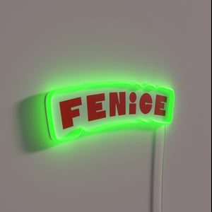 Neon sign for homebrew enthusiasts with customizable RGB lighting colors