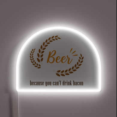 RGB Neon Sign for the Homebrewing Beer Enthusiast's Man Cave