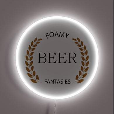 RGB Neon Sign For Home Brewers and Craft Beer Enthusiasts.