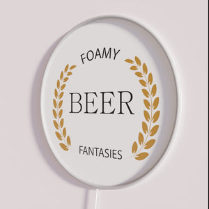RGB Neon Sign for Homebrewers and Beer Lovers Enthusiasts Everywhere