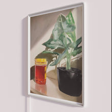 Load image into Gallery viewer, Neon Honey Oil Painting Artwork Wall Decor in Vibrant RGB Colors