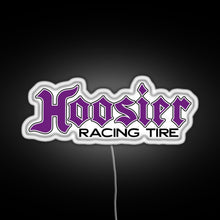 Load image into Gallery viewer, Hoosier Tire RGB neon sign white 