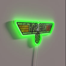 Load image into Gallery viewer, Brighten up any space with colorful HOP GUN RGB lighting.