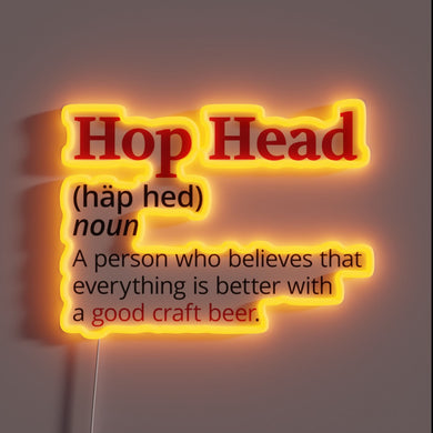 RGB Neon Sign: Cheerful Beer Enthusiast's Paradise in Every Room
