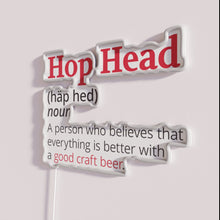 Load image into Gallery viewer, Neon beer lover&#39;s dream sign for hop head enthusiasts everywhere tonight