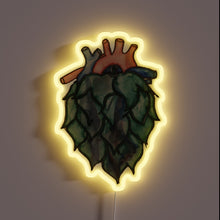 Load image into Gallery viewer, Vibrant, Handcrafted RGB Neon Sign with a Hopping Twist Design