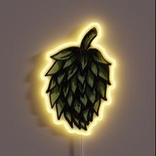 Load image into Gallery viewer, Eye-catching RGB illuminated HOP neon sign with modern electronic display