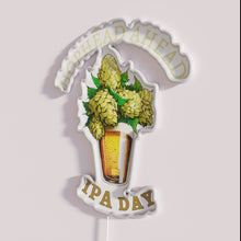 Load image into Gallery viewer, Neon beer bar decor for craft IPA enthusiasts and connoisseurs