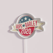 Load image into Gallery viewer, Vibrant Neon Sign: Politically Charged Beer-Themed Humor for Elections 2020