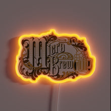 Load image into Gallery viewer, RGB Neon Sign for Micro Brewery or Craft Beer Bar