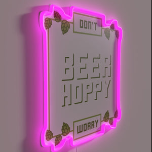 Hobby Brewer's Craft Beer Enthusiast RGB Neon Sign Decoration