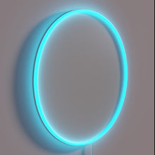 Load image into Gallery viewer, Brewery-inspired decorative lighting with vibrant neon hops icon artwork