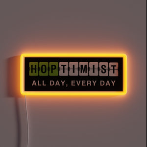 Optimistic Vibes in Your Home with This Color-Changing Neon Sign
