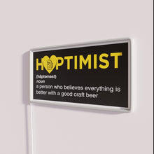 Load image into Gallery viewer, Neon Bar Sign for Home Decor with Hopeful Inspirational Quote