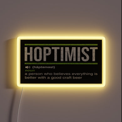 Brighten up your craft beer bar with this vibrant sign