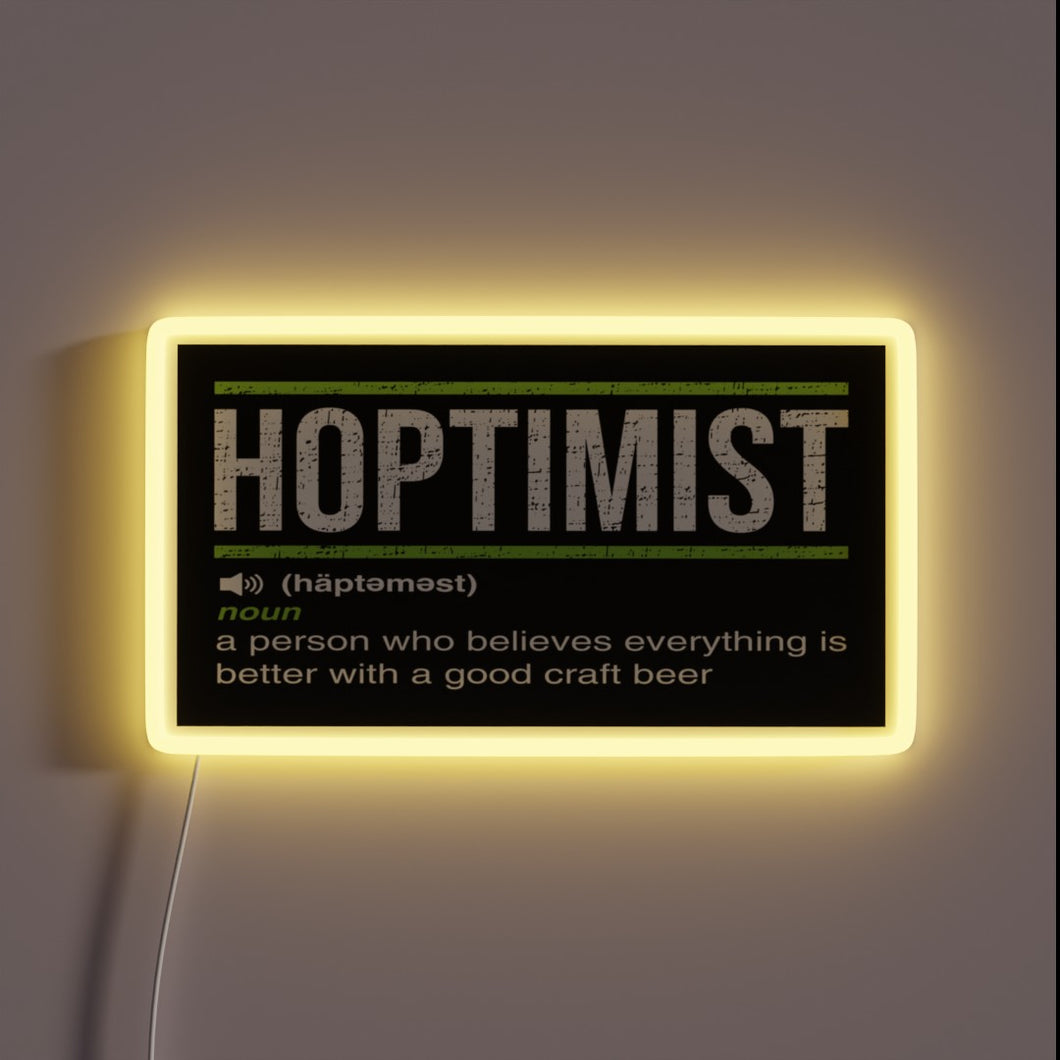 Brighten up your craft beer bar with this vibrant sign