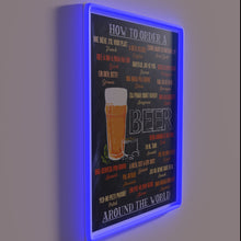 Load image into Gallery viewer, Celebrate global beer culture with this vibrant neon beer sign.