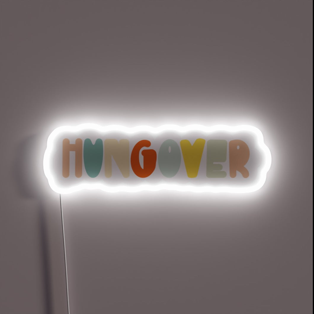 Party's over, now hangover blues in eye-catching colorful display