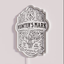 Load image into Gallery viewer, Authentic Neon Sign for Hunters, Inspired by Bloodborne&#39;s Dark Gothic Whimsy