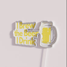 Load image into Gallery viewer, Neon bar decor, beer enthusiast&#39;s dream sign, unique brewing lifestyle accessory