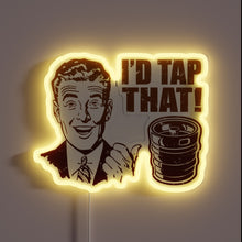 Load image into Gallery viewer, RGB Neon Beer Tap Kegerator Forecast Display Sign Illumination