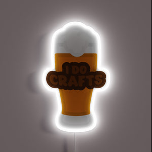 Customizable I Do Crafts RGB LED Neon Sign Kit Available.