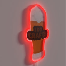 Load image into Gallery viewer, Personalized Neon Sign Displaying Love and Creativity in Handmade Crafts