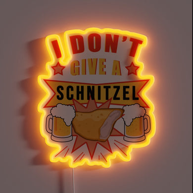 Prost! Colorful RGB Oktoberfest Party Decoration Sign with German Food Humor