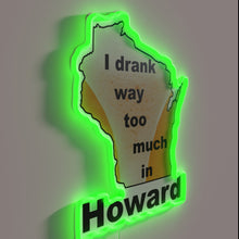 Load image into Gallery viewer, Comedic Wall Sign for Bartenders and Coffee Shops with Humor.